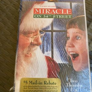 Miracle On 34th Street DVD.